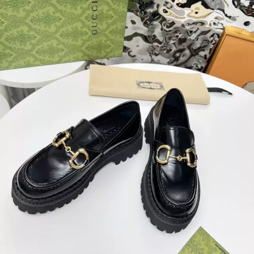 Wholesale Gucci Oxfords Shoes For Women #1275159 $102.00 USD, Wholesale Quality Replica Gucci Oxfords Shoes