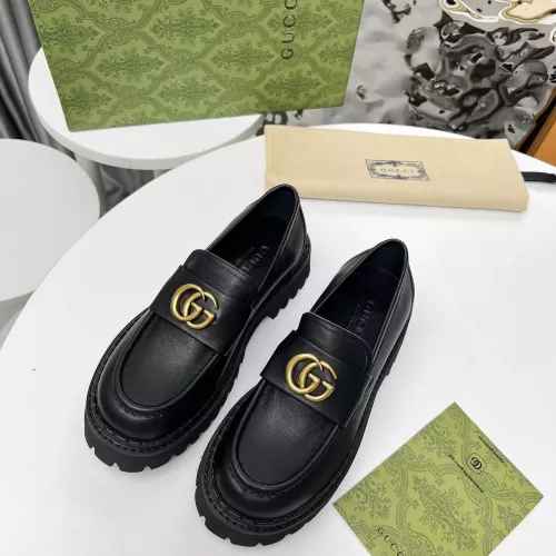 Replica Gucci Oxfords Shoes For Women #1275164 $102.00 USD for Wholesale