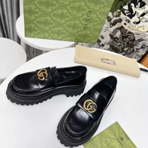 Replica Gucci Oxfords Shoes For Women #1275165 $102.00 USD for Wholesale