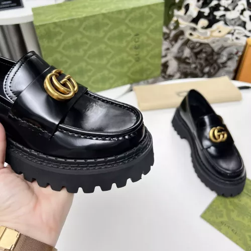 Replica Gucci Oxfords Shoes For Women #1275165 $102.00 USD for Wholesale