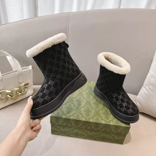 Replica Gucci Boots For Women #1275172 $115.00 USD for Wholesale