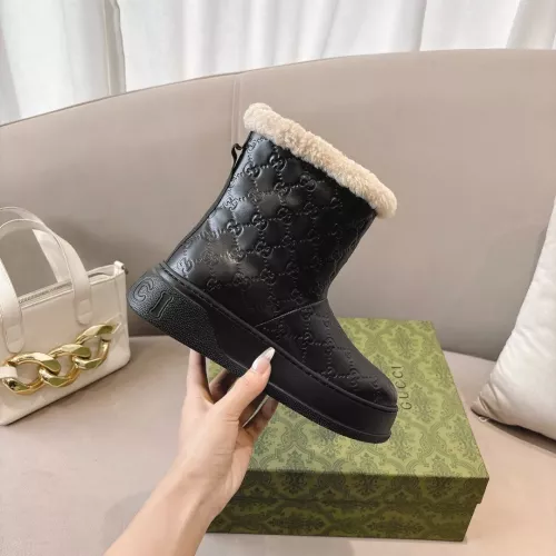 Replica Gucci Boots For Women #1275173 $115.00 USD for Wholesale