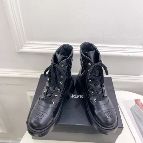 Replica Chanel Boots For Women #1275179 $135.00 USD for Wholesale