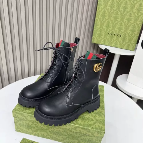 Wholesale Gucci Boots For Women #1275239 $108.00 USD, Wholesale Quality Replica Gucci Boots