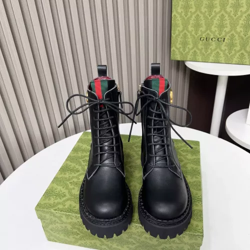 Replica Gucci Boots For Women #1275239 $108.00 USD for Wholesale