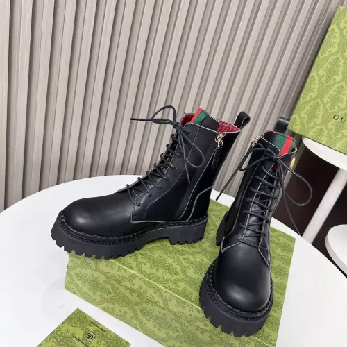 Replica Gucci Boots For Women #1275239 $108.00 USD for Wholesale