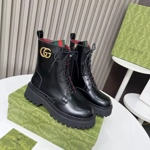 Replica Gucci Boots For Women #1275240 $108.00 USD for Wholesale