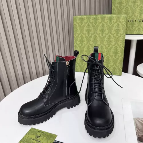 Replica Gucci Boots For Women #1275245 $108.00 USD for Wholesale