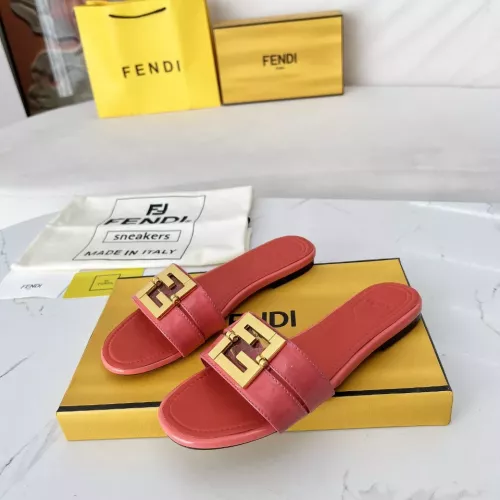 Wholesale Fendi Slippers For Women #1275265 $100.00 USD, Wholesale Quality Replica Fendi Slippers