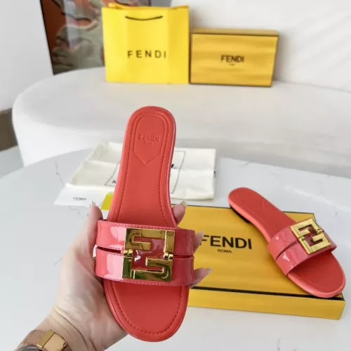 Replica Fendi Slippers For Women #1275265 $100.00 USD for Wholesale