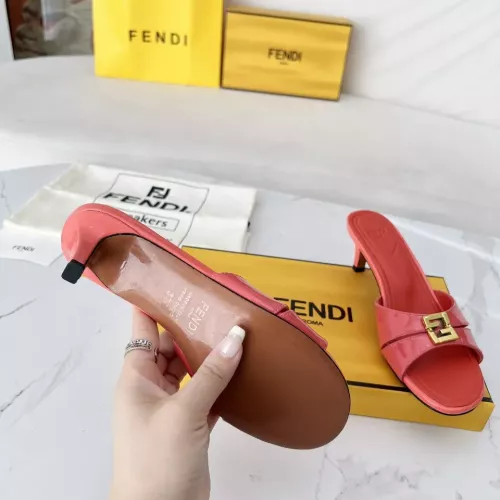 Replica Fendi Slippers For Women #1275267 $100.00 USD for Wholesale