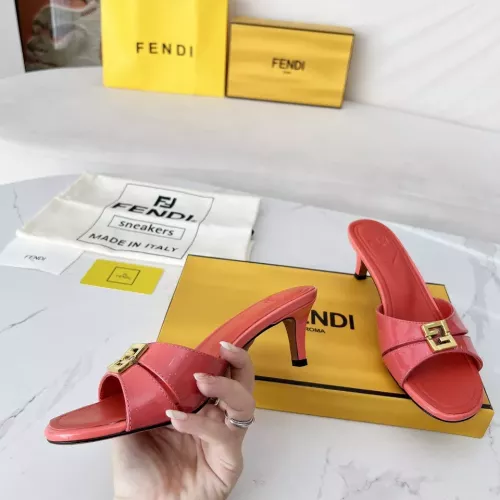 Replica Fendi Slippers For Women #1275267 $100.00 USD for Wholesale