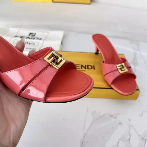 Replica Fendi Slippers For Women #1275267 $100.00 USD for Wholesale