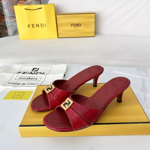 Wholesale Fendi Slippers For Women #1275268 $100.00 USD, Wholesale Quality Replica Fendi Slippers