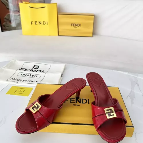 Replica Fendi Slippers For Women #1275268 $100.00 USD for Wholesale