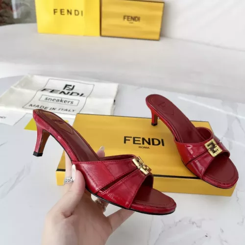 Replica Fendi Slippers For Women #1275268 $100.00 USD for Wholesale