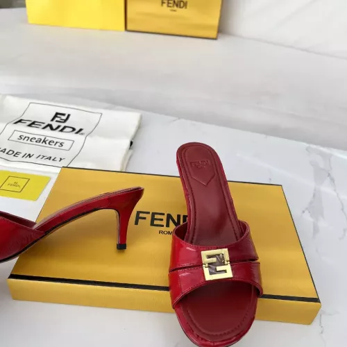 Replica Fendi Slippers For Women #1275268 $100.00 USD for Wholesale