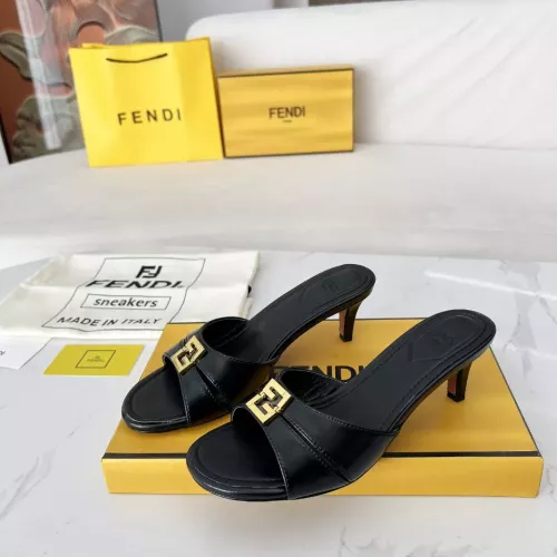 Wholesale Fendi Slippers For Women #1275270 $100.00 USD, Wholesale Quality Replica Fendi Slippers