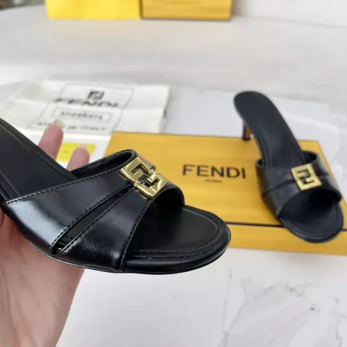 Replica Fendi Slippers For Women #1275270 $100.00 USD for Wholesale