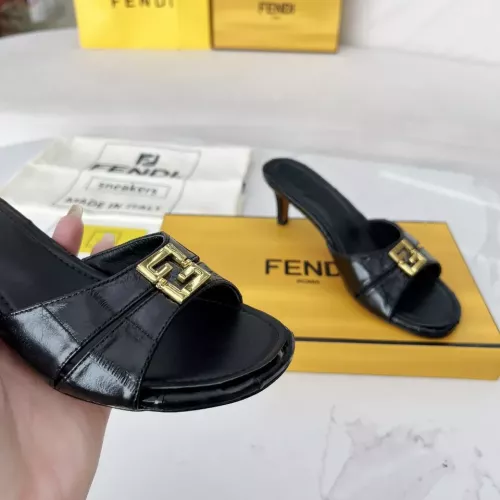 Replica Fendi Slippers For Women #1275271 $100.00 USD for Wholesale