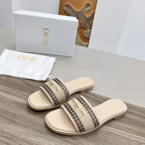 Wholesale Christian Dior Slippers For Women #1275275 $82.00 USD, Wholesale Quality Replica Christian Dior Slippers