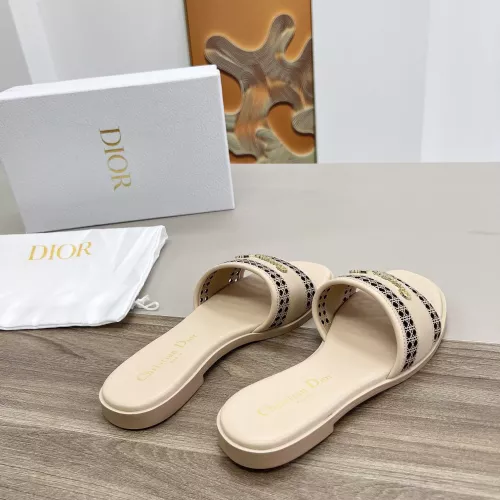 Replica Christian Dior Slippers For Women #1275275 $82.00 USD for Wholesale