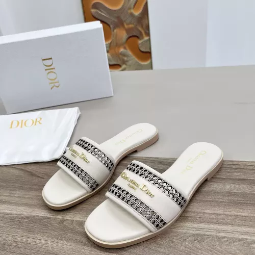 Wholesale Christian Dior Slippers For Women #1275278 $82.00 USD, Wholesale Quality Replica Christian Dior Slippers