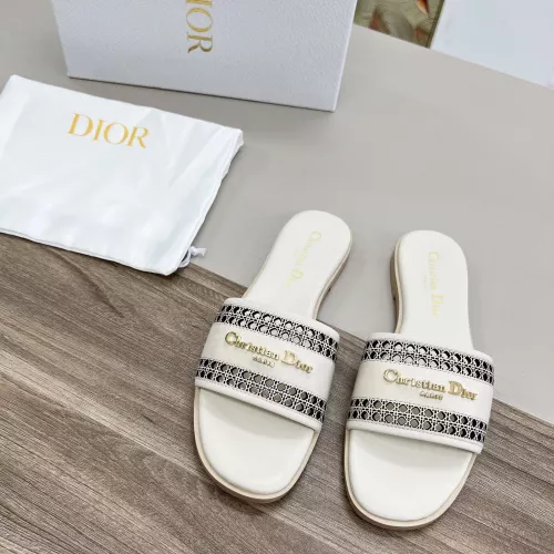 Replica Christian Dior Slippers For Women #1275278 $82.00 USD for Wholesale