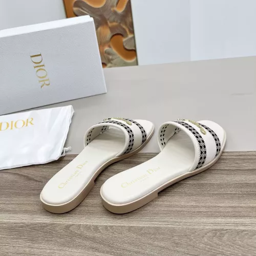 Replica Christian Dior Slippers For Women #1275278 $82.00 USD for Wholesale