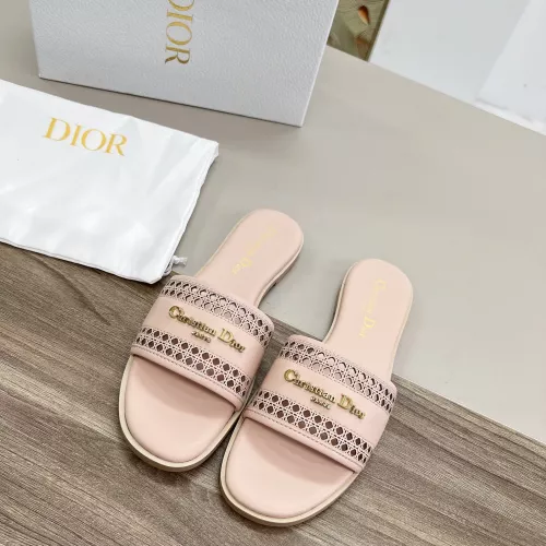 Replica Christian Dior Slippers For Women #1275281 $82.00 USD for Wholesale