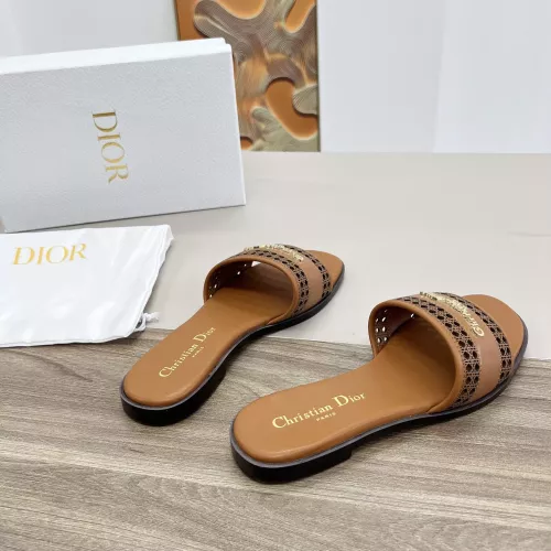 Replica Christian Dior Slippers For Women #1275283 $82.00 USD for Wholesale