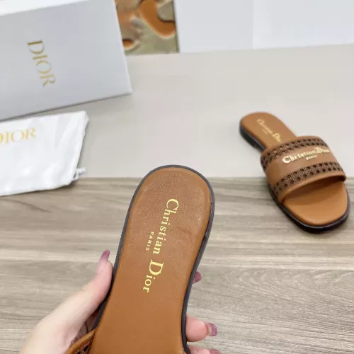 Replica Christian Dior Slippers For Women #1275283 $82.00 USD for Wholesale