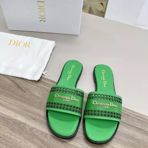 Replica Christian Dior Slippers For Women #1275286 $82.00 USD for Wholesale