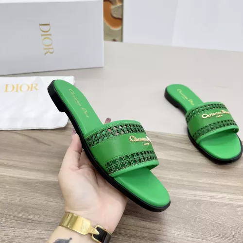 Replica Christian Dior Slippers For Women #1275286 $82.00 USD for Wholesale