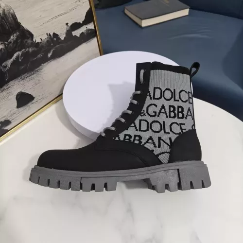 Replica Dolce & Gabbana D&G Boots For Women #1275324 $130.00 USD for Wholesale