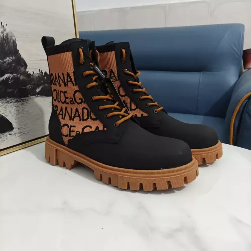 Replica Dolce & Gabbana D&G Boots For Men #1275327 $130.00 USD for Wholesale