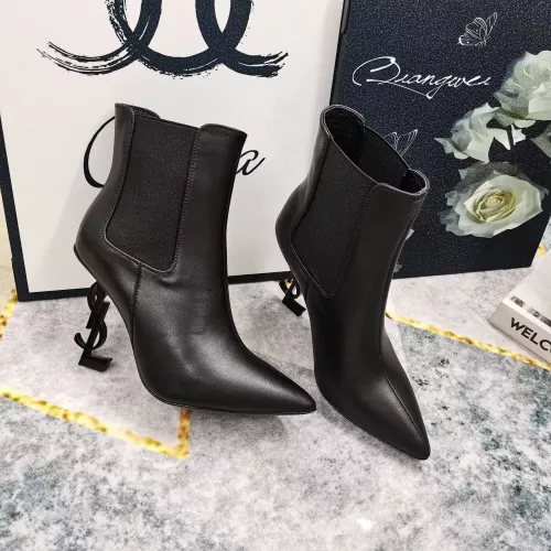 Replica Yves Saint Laurent YSL Boots For Women #1275338 $130.00 USD for Wholesale