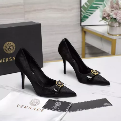 Replica Versace High-Heeled Shoes For Women #1275357 $118.00 USD for Wholesale