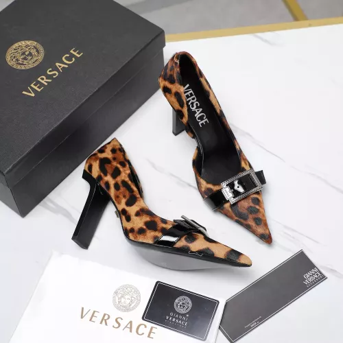 Replica Versace High-Heeled Shoes For Women #1275359 $118.00 USD for Wholesale