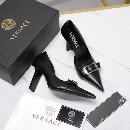 Replica Versace High-Heeled Shoes For Women #1275361 $118.00 USD for Wholesale