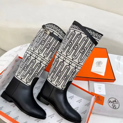 Replica Hermes Boots For Women #1275407 $118.00 USD for Wholesale