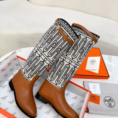 Replica Hermes Boots For Women #1275408 $118.00 USD for Wholesale