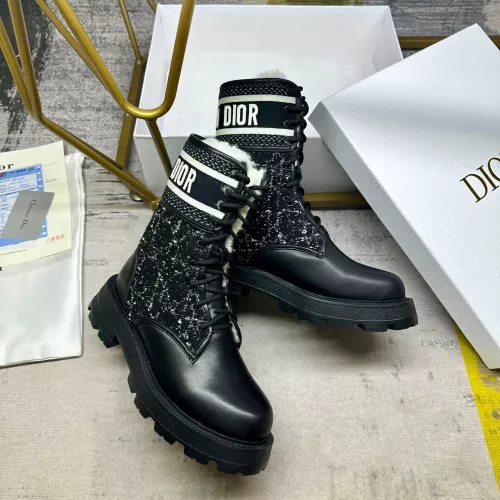 Replica Christian Dior Boots For Women #1275411 $130.00 USD for Wholesale