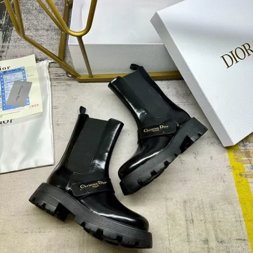 Replica Christian Dior Boots For Women #1275412 $115.00 USD for Wholesale