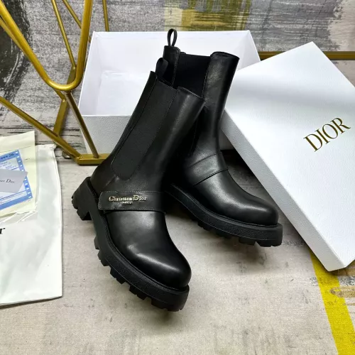 Replica Christian Dior Boots For Women #1275413 $115.00 USD for Wholesale