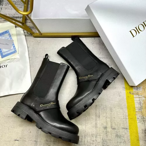 Replica Christian Dior Boots For Women #1275413 $115.00 USD for Wholesale