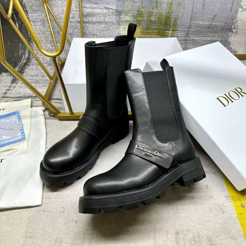 Replica Christian Dior Boots For Women #1275413 $115.00 USD for Wholesale