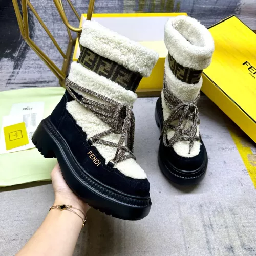 Wholesale Fendi Fashion Boots For Women #1275416 $125.00 USD, Wholesale Quality Replica Fendi Fashion Boots