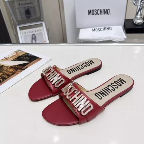 Wholesale Moschino Slippers For Women #1275426 $72.00 USD, Wholesale Quality Replica Moschino Slippers