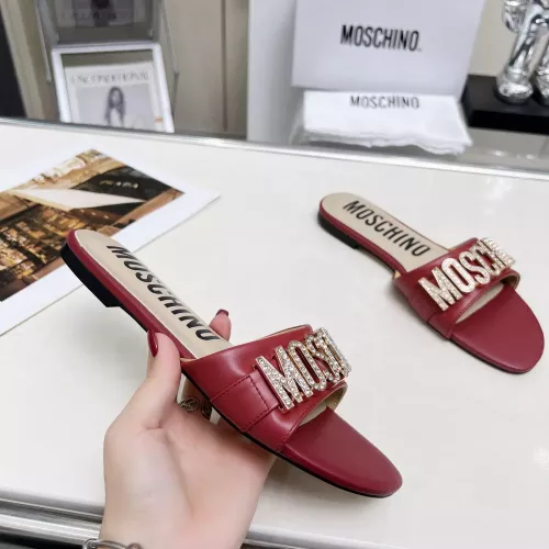 Replica Moschino Slippers For Women #1275426 $72.00 USD for Wholesale